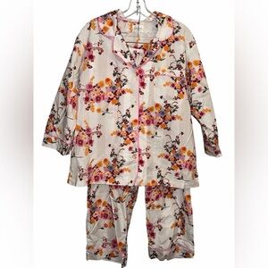 BedHead - 3/4 Sleeve Cropped Sateen PJ Set